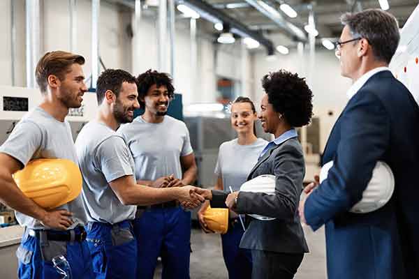 manufacturing workers